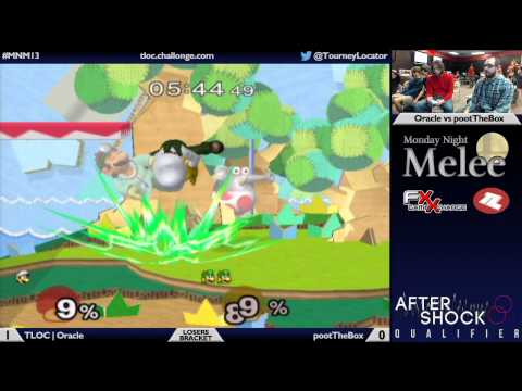 MNM 13 Melee - TLOC Oracle (Luigi) vs pootTheBox (Samus, Dr Mario) - Losers Bracket