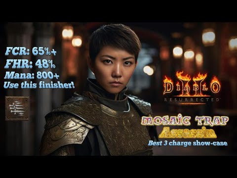 D2R Assassin (Mosaic + Trap Sin) - Players 8