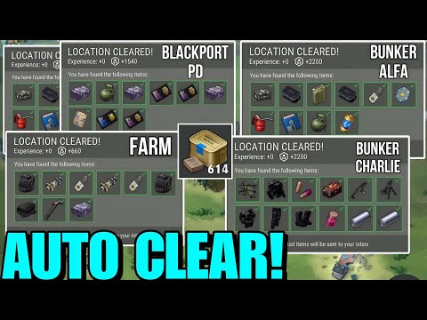 AUTO CLEARING ALL LOCATIONS IN LDOE! - WHICH LOCATION IS THE BEST? - Last Day on Earth: Survival