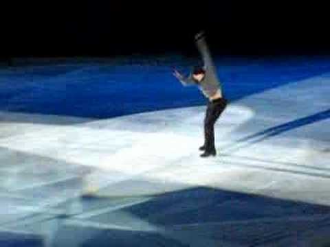 Alexei Yagudin in "Stars on ice" in Vilnius