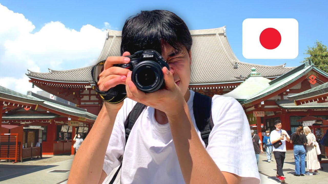 Street Photography in Japan【Asakusa】Let's learn Japanese with street photograpy!!