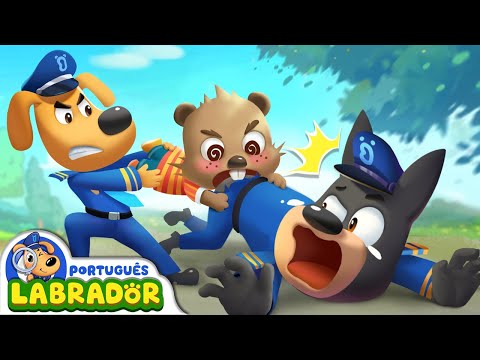 Detetive Labrador 🔍 - O Castorzinho Virou um Monstro | Desenho Animado | BabyBus Português