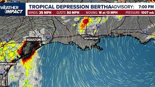 Remnants of Bertha | Latest updates and forecast