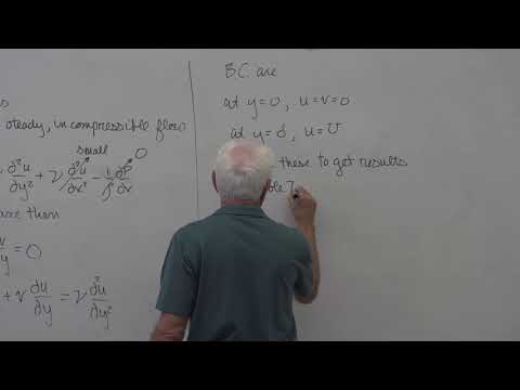 Fluid Mechanics: Laminar Boundary Layer on a Flat Plate (31 of 34)