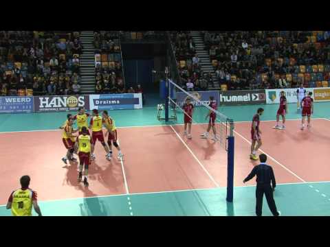 SV Draisma Dynamo - Asseco Resovia Rzeszow. in Apeldoorn
