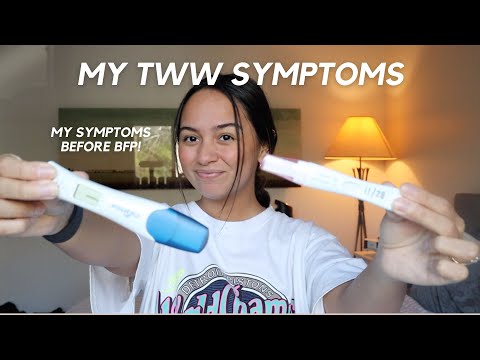 My Symptoms Before Finding Out I Was Pregnant! | My TWW Symptoms by DPO
