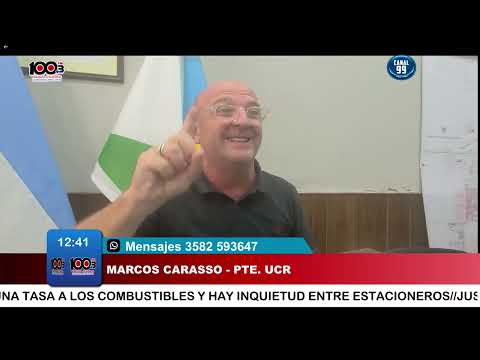 MARCOS CARASSO - PRESIDENTE DE LA UCR CORDOBA EN MOLDES