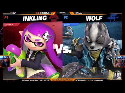 The Break #536   SSBU G1   NGG Chrismus VS Jakal