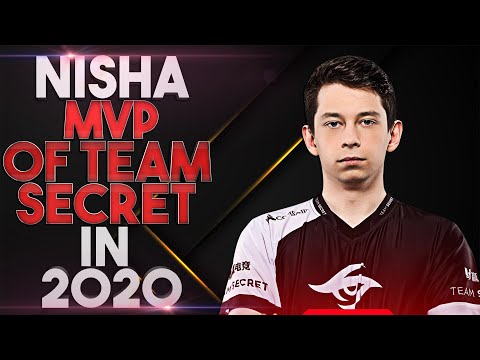 Nisha – MVP of Team Secret in 2020 – Best Plays Dota 2