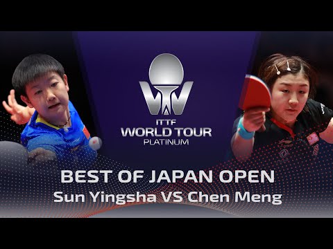 FULL MATCH - Sun Yingsha vs Chen Meng (2017) | BEST of Japan Open