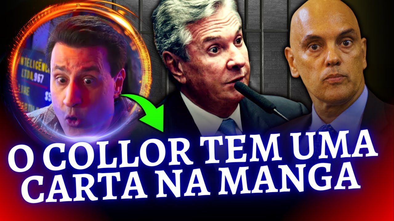 Moraes manda prender Collor mas ele tem uma carta na manga