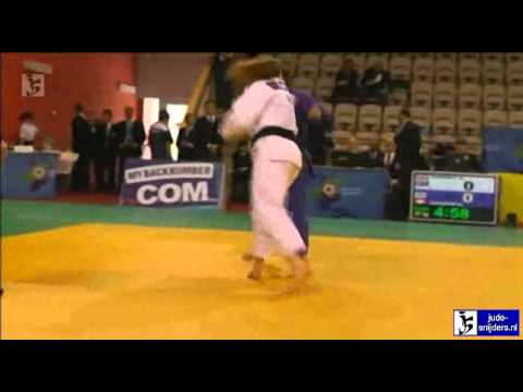 Judo 2013 European Open Prague: Connie Ramsay (GBR) - Emilie Amaron (SUI) [-57kg]