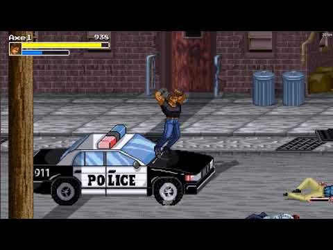 Streets of Chaos - Video 13 - Final Fight Stage and Police car