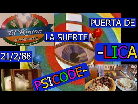 0435 La Puerta de La Suerte iPSICODELICA! - Domingo Para Todos, 21 de Febrero 1988
