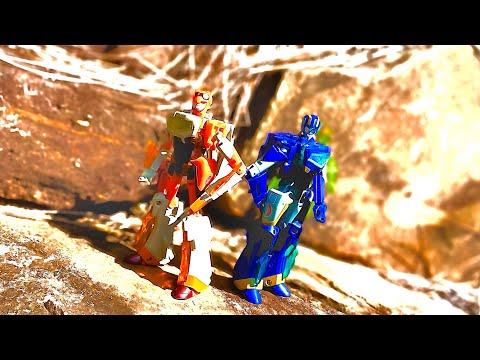 Clear Plastic Strikes Again!  Animated Jetfire and Jetstorm [4K]