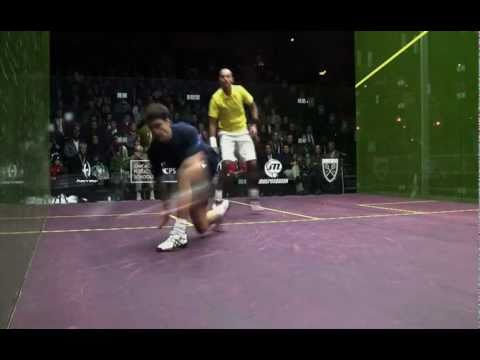 L.J. Anjema vs Wael Hindi; 2010 METROsquash US Open Men's Finals.
