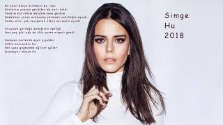 Simge - Hu (Karaoke-style Lyrics)