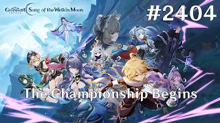 Genshin Impact Walkthrough Part 2404 - The Championship Begins (No Commentary)