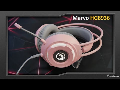 Ausinės Marvo HG8936 Rožinė (QMMWM36EGA00) video