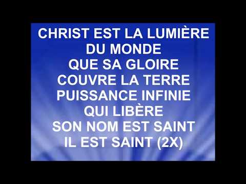 CHRIST EST LA LUMIÈRE - Matt Marvane