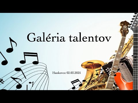 1. fotografia fotogalérie Aktuality / Galéria talentov - foto