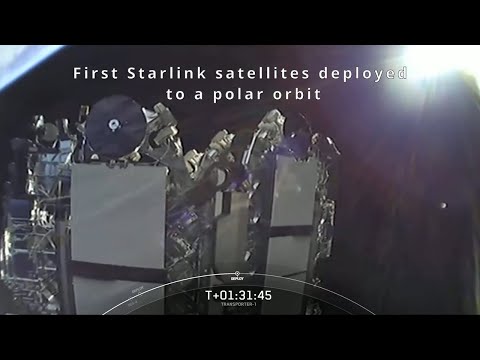 Transporter-1 143 satellites deployment