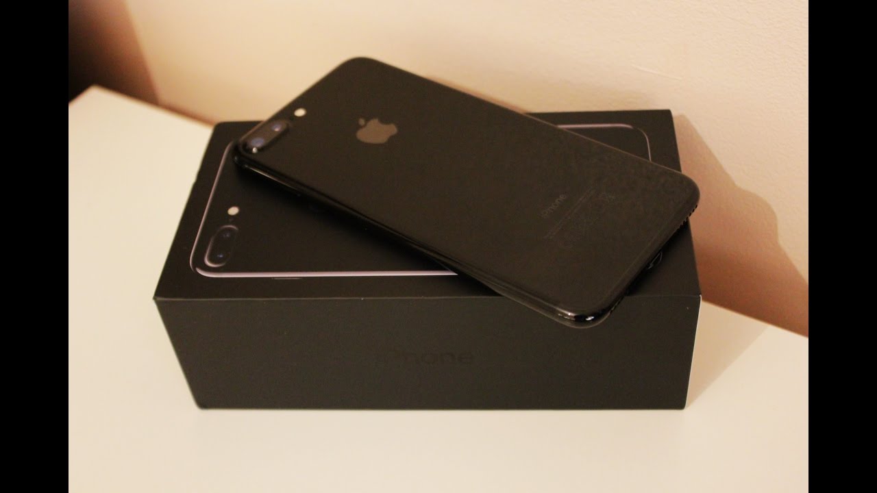 iPhone 7 Plus Jet Black - Unboxing [HD]