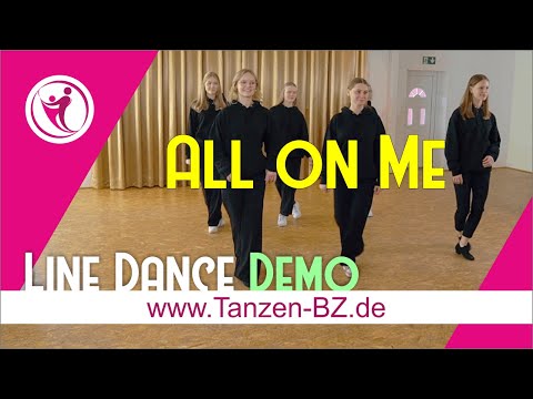 Line Dance "All on Me" - Demo Video - Absolute Beginner