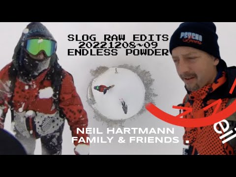 Video: 2022 Dec 8th &amp; 9th Non Stop Powder!  SLOG RAW EDIT Sapporo Kokusai Delivers!!!