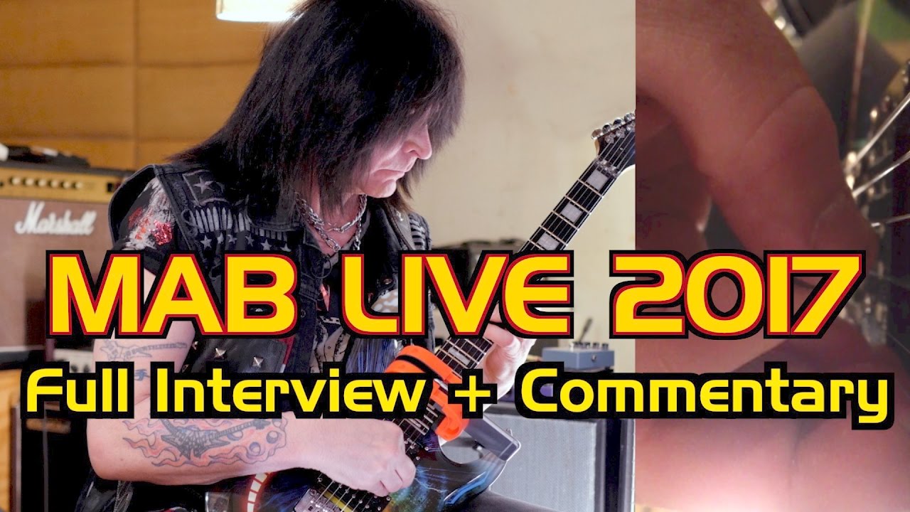 Michael Angelo Batio Live 2017! Full interview + Commentary - YouTube