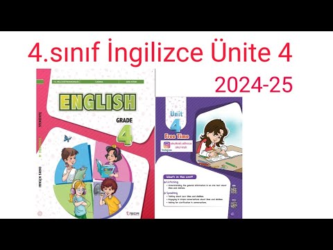 İlkokul 4.sınıf İngilizce Ünite 4 Free Time Unit 4 2024-25