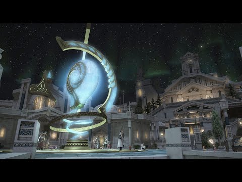 The Nautilus Knoweth (Old Sharlayan at Night) | Final Fantasy XIV: Endwalker
