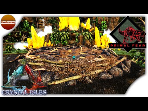 Τελευταίο base tour, και Crystal Wyvern Queen! ARK Crystal Fear. E43