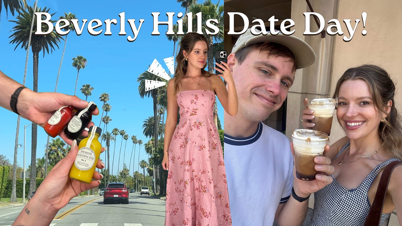 VLOG: come have a *good* day in Beverly Hills w us (LA day date!)