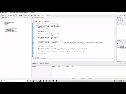 Java Lab Variables Input And Casting