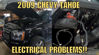 REPLACING THE GROUND WIRE ON A 2009 CHEVY TAHOE