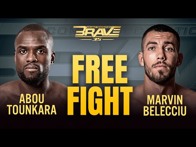 Abou Tounkara vs Marvin Belecciu | Full Fight | BRAVE CF 35 MMAtown blog post image: Abou Tounkara vs Marvin Belecciu | Full Fight | BRAVE CF 35