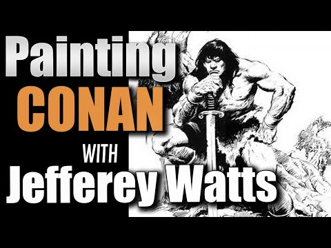 Painting Conan with JEFFREY WATTS