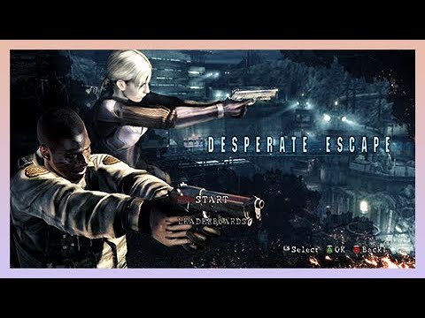 Resident Evil 5 Gold Edition DLC Desperate Escape Walkthrough Xbox One X