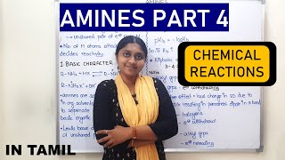 Amines Part 4 (REUPLOADED) | In Tamil | Chemical Reactions | Class 12 | #Term2 | Basicity |