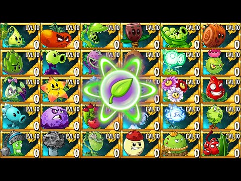 Plants VS. Zombies 2 | All Premium Plants Challenge & Power-Up! VS Gargantuar Zombies 2