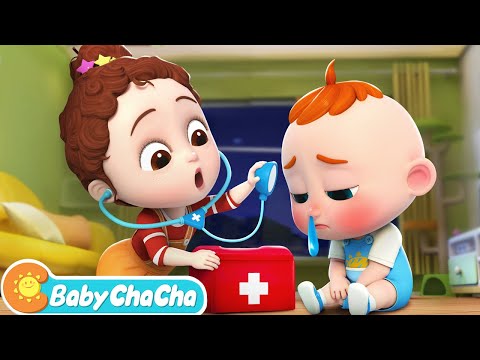 Sick Song | Baby Is Not Feeling Well | Baby Got Sick | Baby ChaCha Nursery Rhymes & Kids Songs