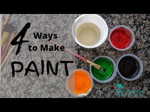 How to Make Homemade Paint 4 Ways