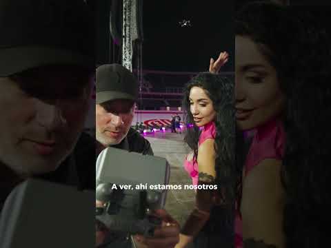 🏟️ #MariaBecerra, lista para dos noches monumentales con su show 360 en #River 🎤🎵