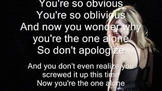 Avril Lavigne - Alone