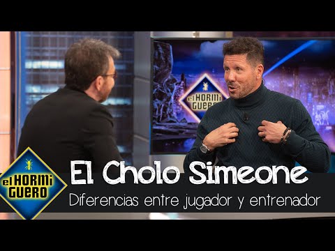 La diferencia entre ser jugador y ser entrenador según 'El Cholo' Simeone - El Hormiguero