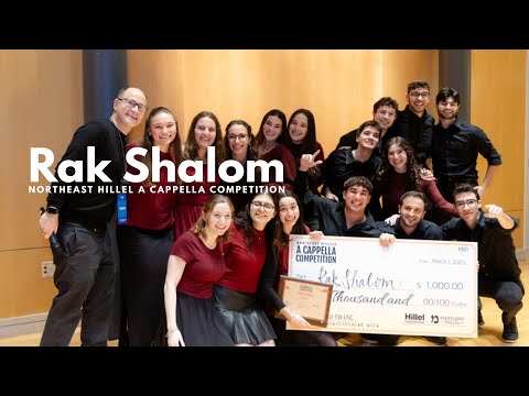 Northeast Hillel A Cappella Competition