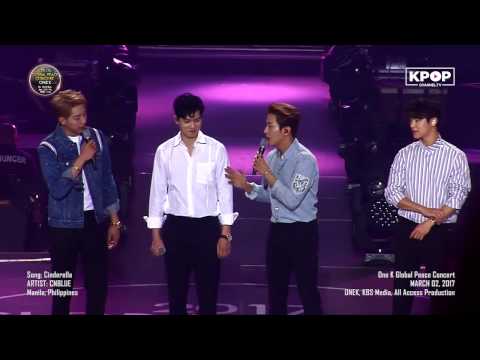 170302 CNBLUE - CINDERELLA + greetings 씨엔블루 - 신데렐라 at OneK Global Peace Concert
