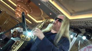 Илья Груздев (Ilya Gruzdev) - sax. Alexis Band in Moscow, April 2009. Rehearsal. :)