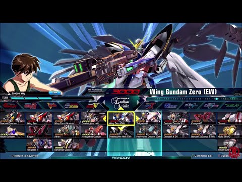 Mobile Suit Gundam: Extreme Vs. Maxi Boost ON  - All Characters *Updated*